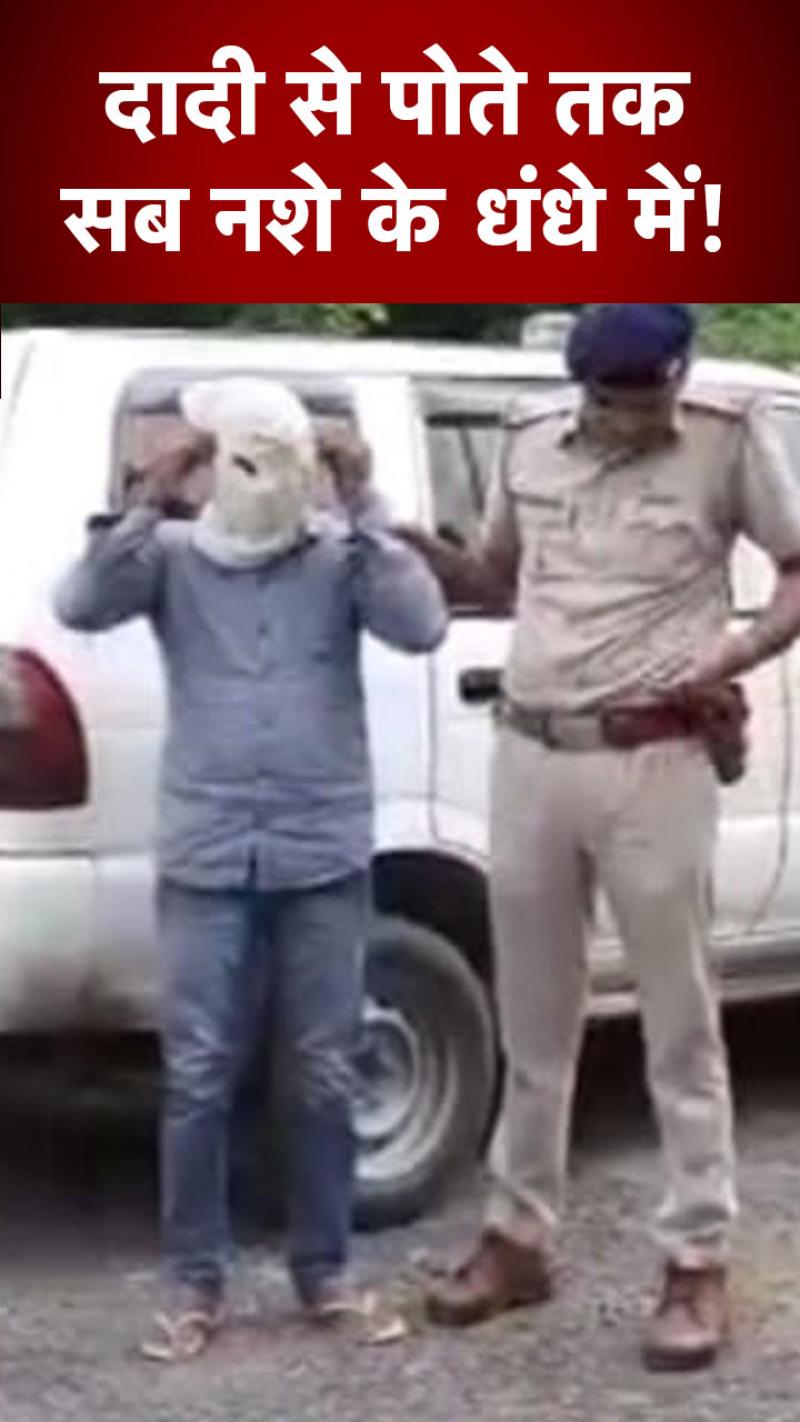 Haryana Drugs paddler busted: दादी और पोते समेत पूरा परिवार न‍िकला नशे का सौदागर