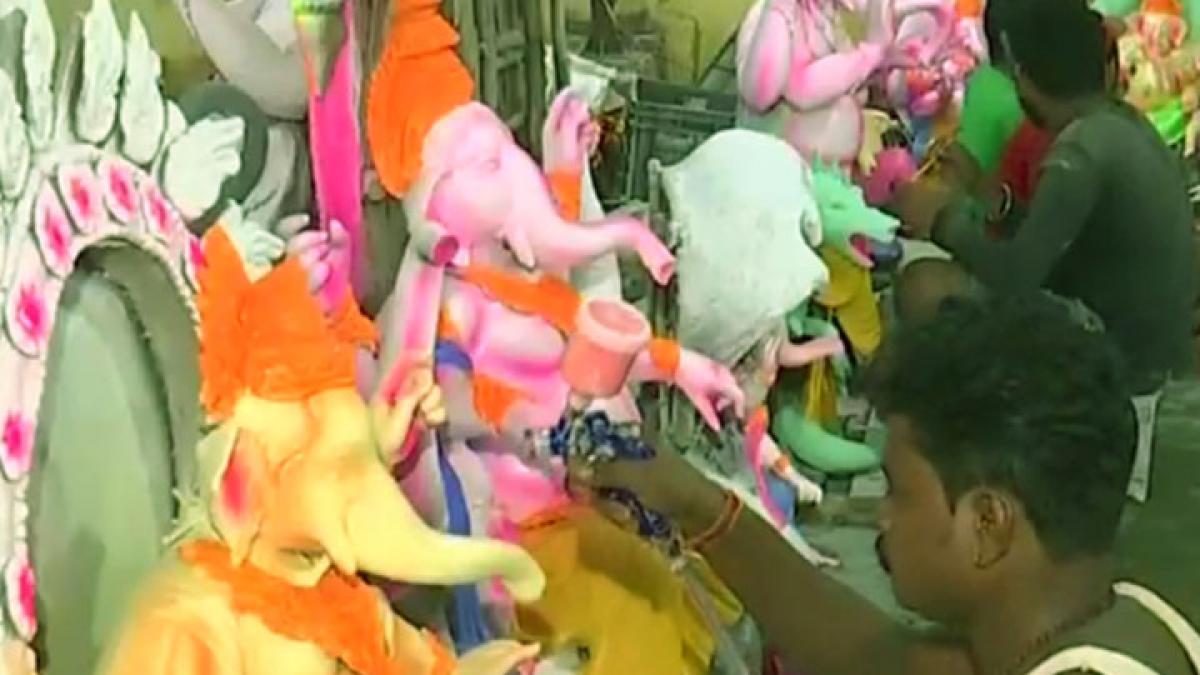 Preparations for Ganesh festival across the country pictures from Odisha MMT