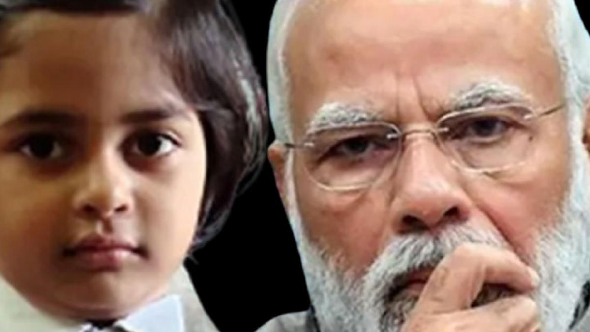 girl letter to modi