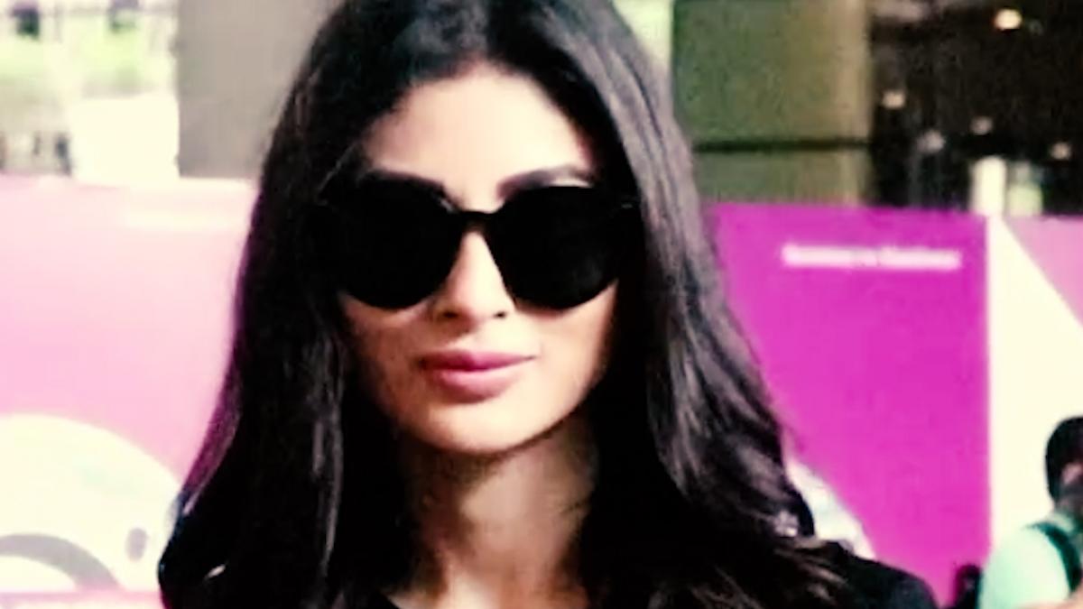 Mouni Roy In Black Dress