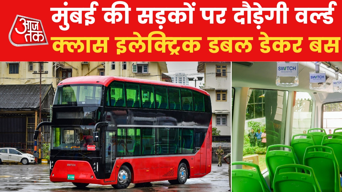 Mumbai electric double decker bus