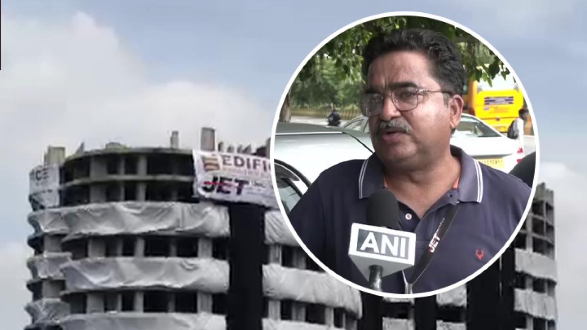 Noida Twin Tower Demolition