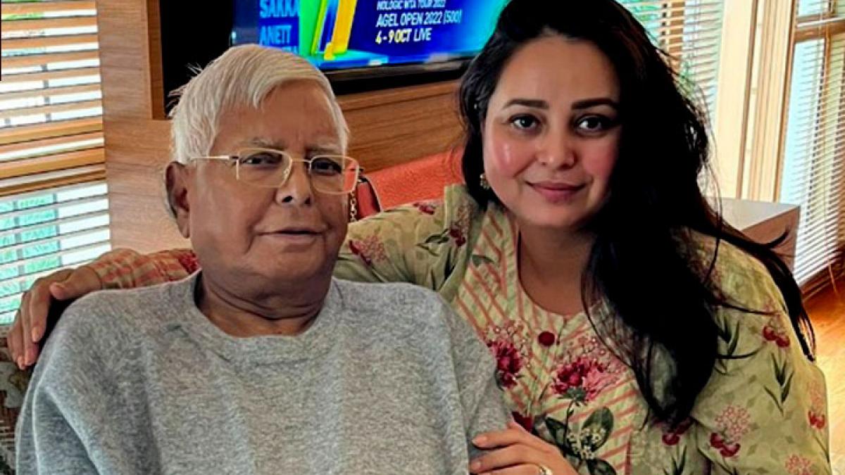 Rohini will donate kidney to Father Lalu Yadav transplant to happen soon MMt