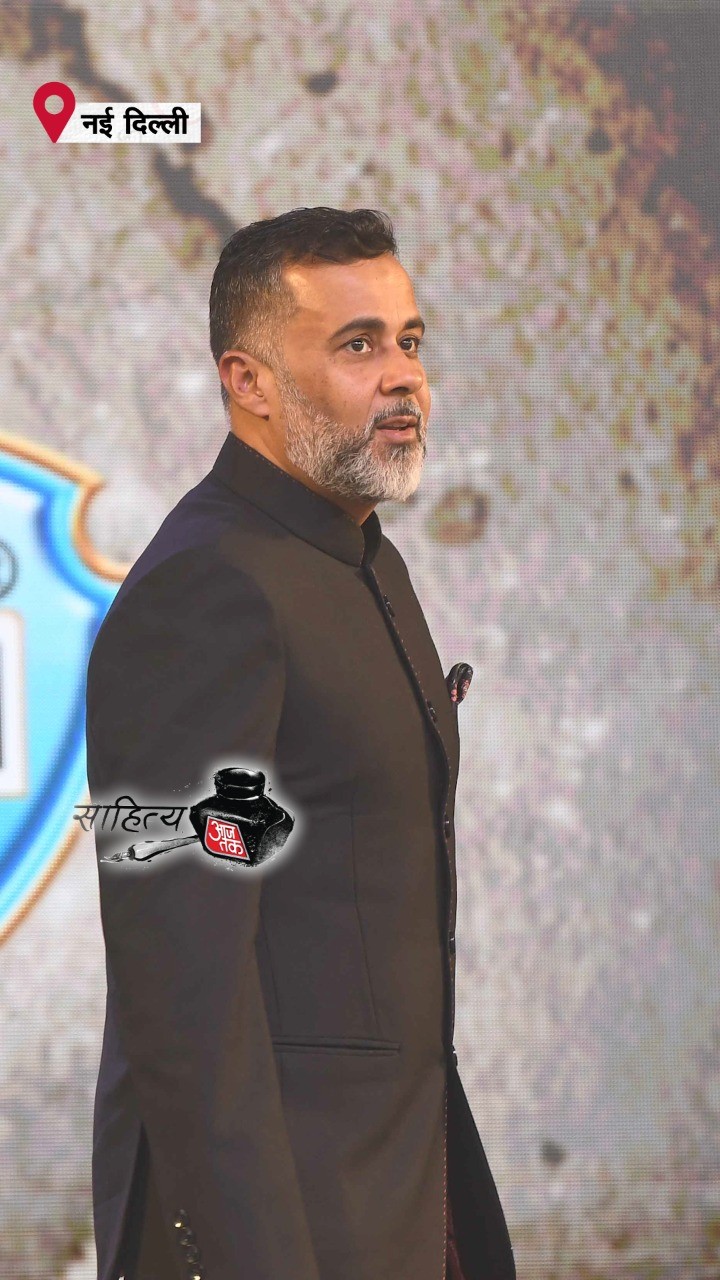 Chetan Bhagat in Sahitya Aajtak 2022  