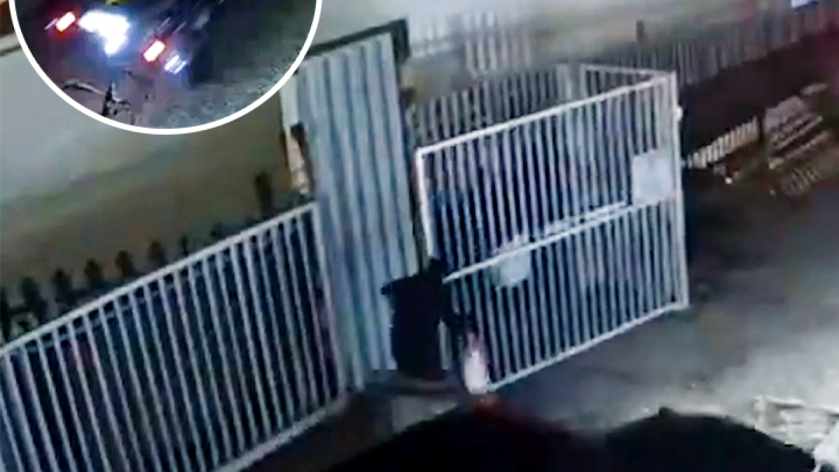 Viral Video of thief stealing five luxury cars