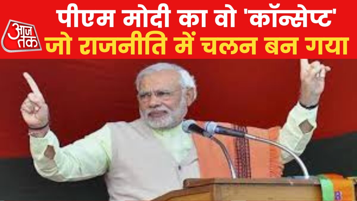 PM modi concept