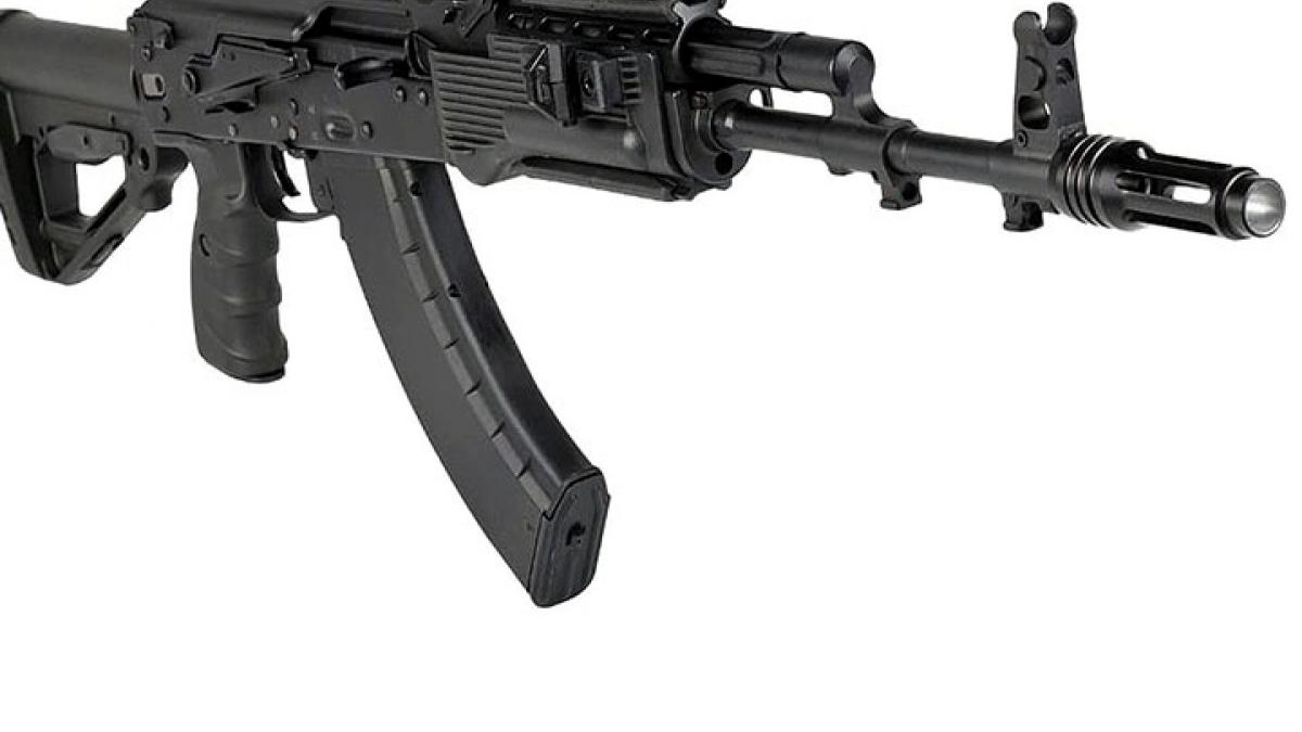 Indian assault rifle Kalashnikov AK-203