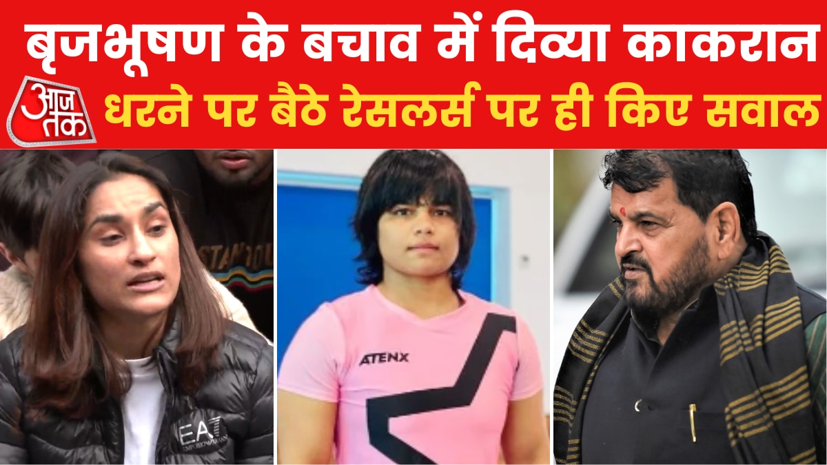 Wrestlers protest row 