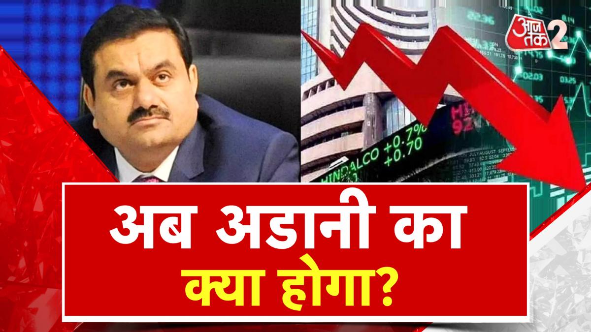 adani share fall