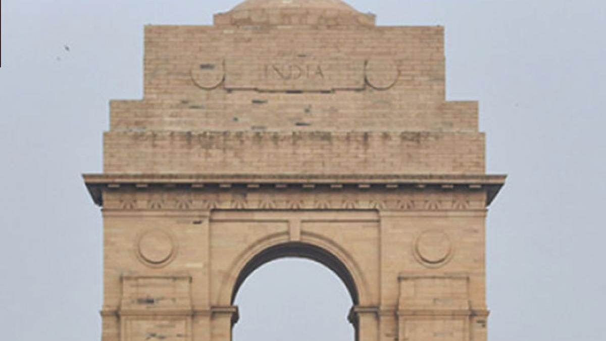 Heavy snowfall in the mountains 