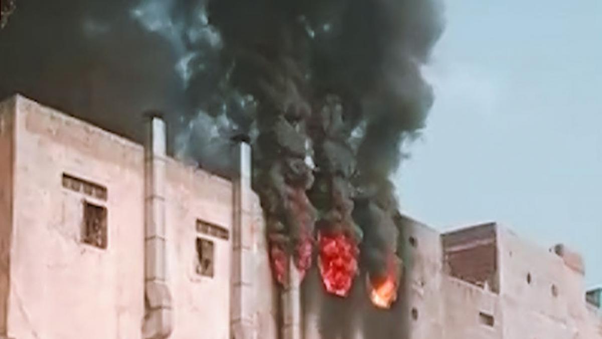 Bawana factory Fire