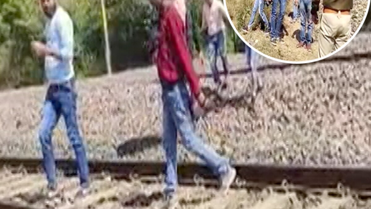 Couple doing pre wedding shoot on railway track gets viral