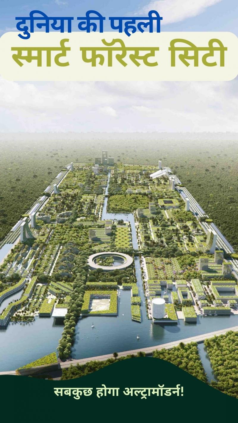 Smart Forest City: कुछ ऐसा होगा ये शहर... सबकुछ होगा 'अल्ट्रामॉडर्न'!