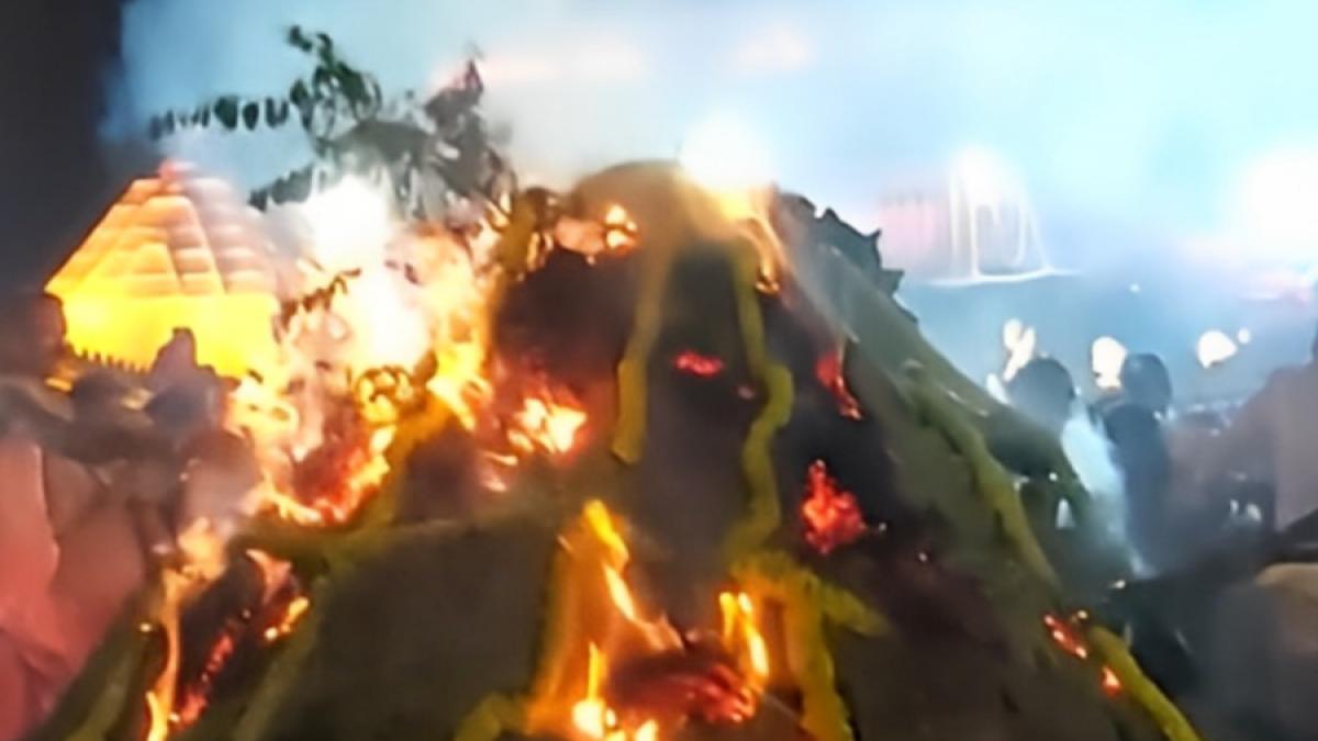 Holika Dahan from mahakal