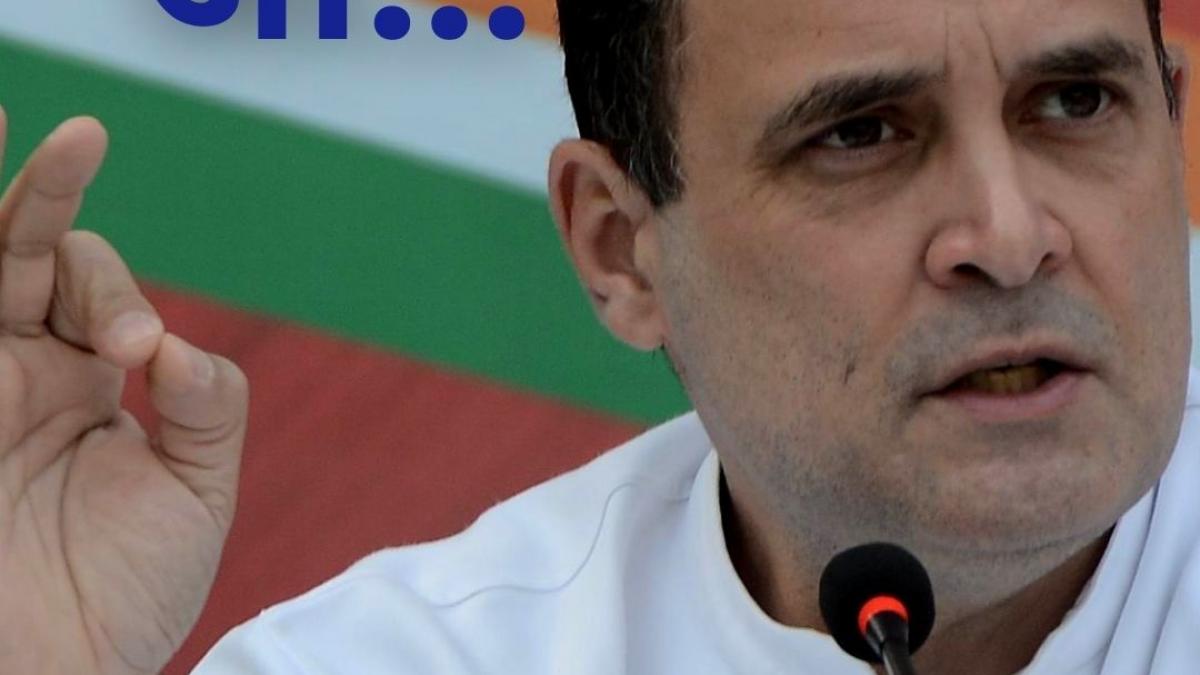 Rahul Gandhi apology statement