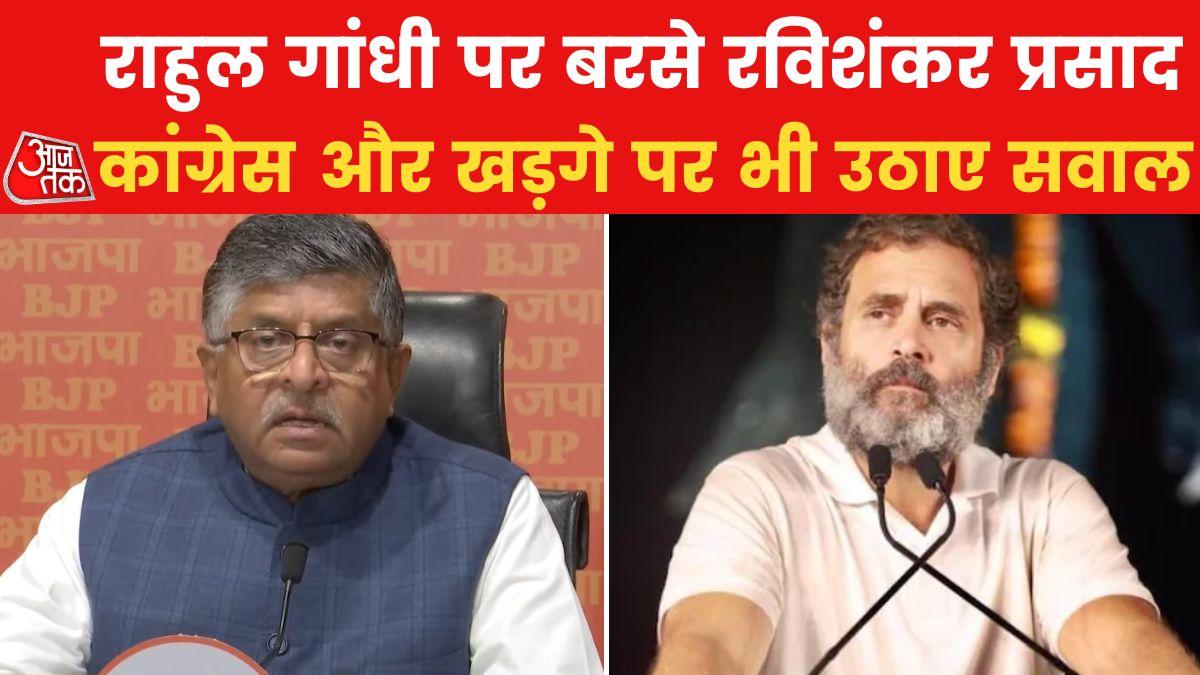 'न्यायपाल&zwj;िका को भी अपनी जेब में रखना चाहती है कांग्रेस?' मोदी सरनेम विवाद पर बोले रविशंकर प्रसाद