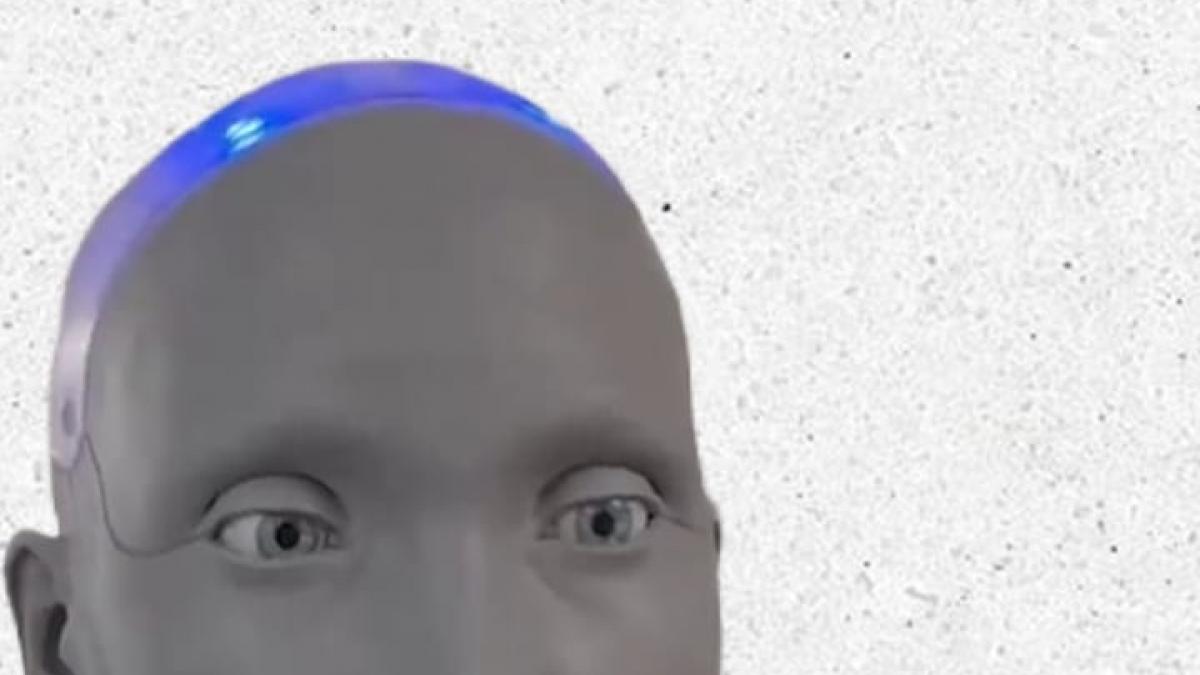 Humanoid robot ameca 