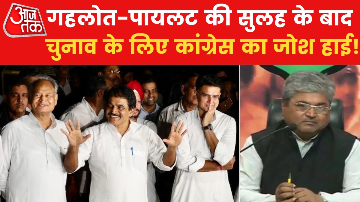 कांग्रेस का दावा- राजस्थान में फिर बनेगी सरकार, देखें क्या बोली BJP