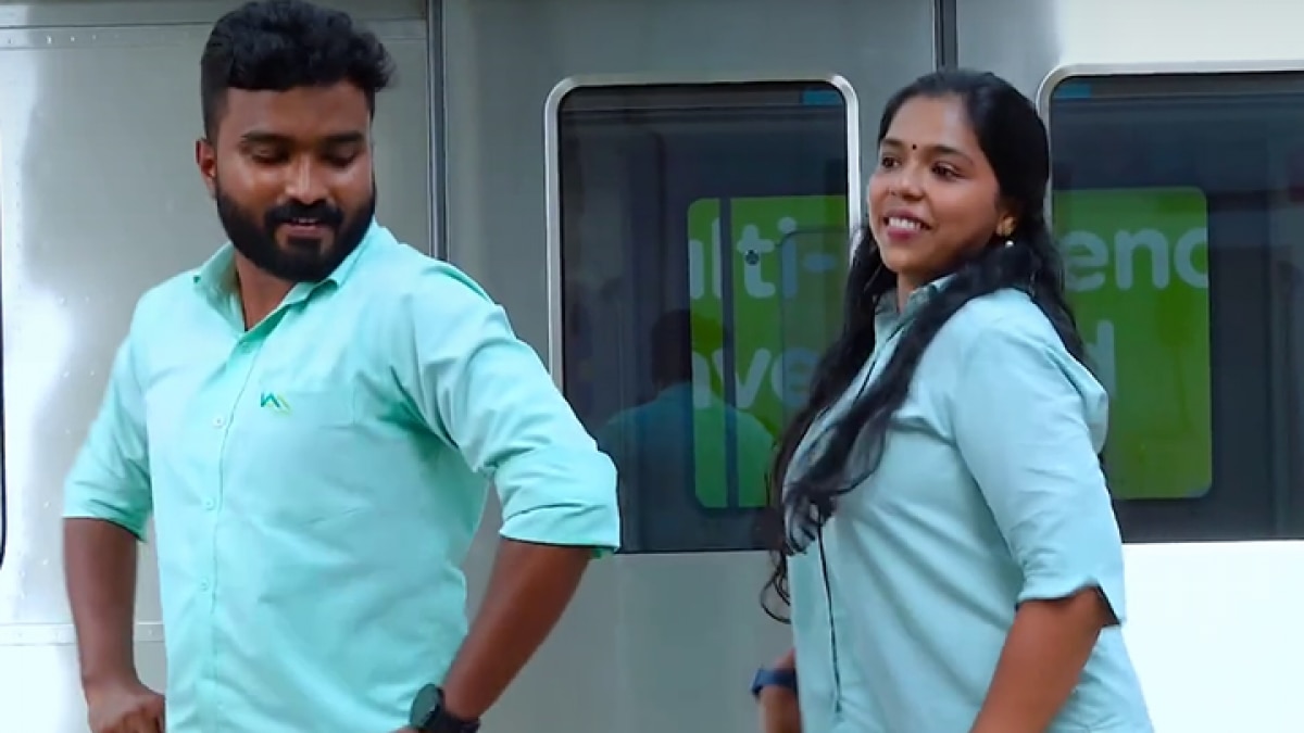 kochi metro staff dance