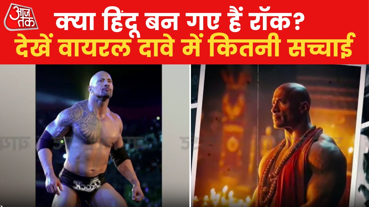 WWE Star Rock went viral