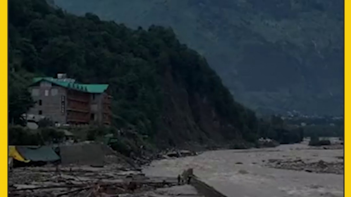 manali city witnessed floods