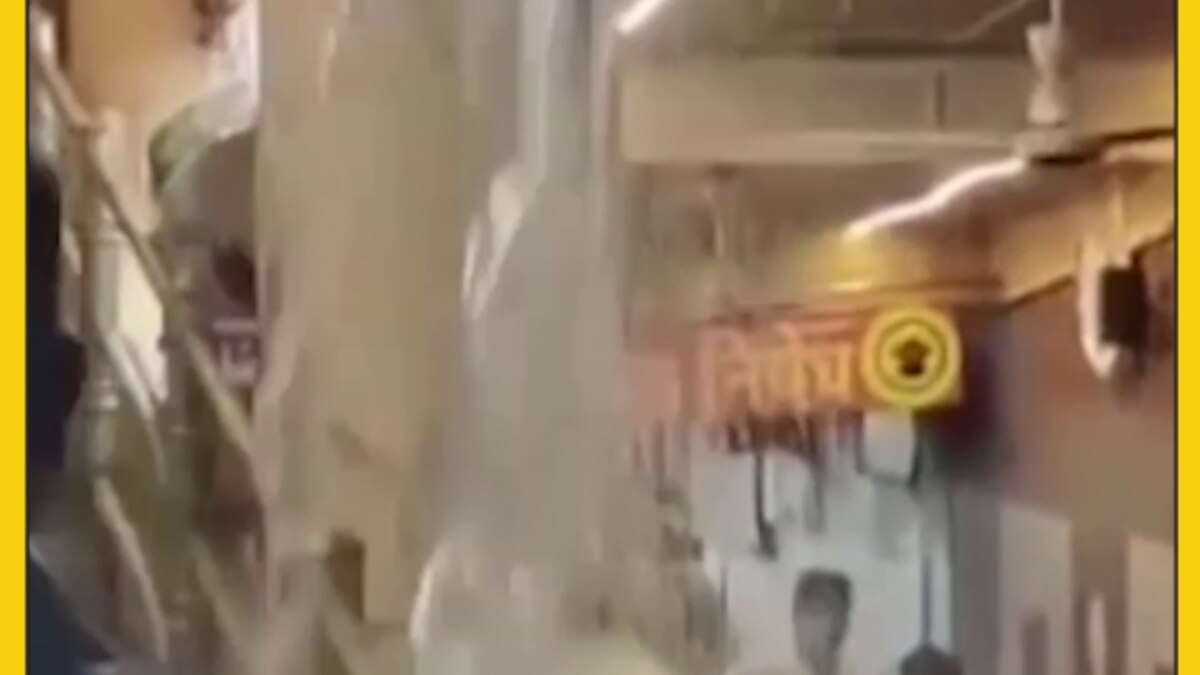 ujjain receives incessant rainfall and temple flooded with rainwater