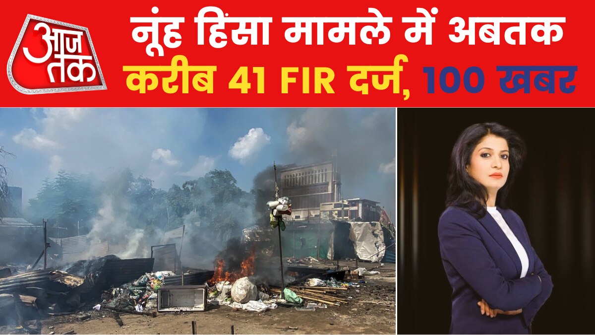 100 Khabar: नूंह हिंसा में मरने वालों का आंकड़ा बढ़कर हुआ 6, होमगार्ड के 2 जवान और 4 लोगों ने गंवाई जान