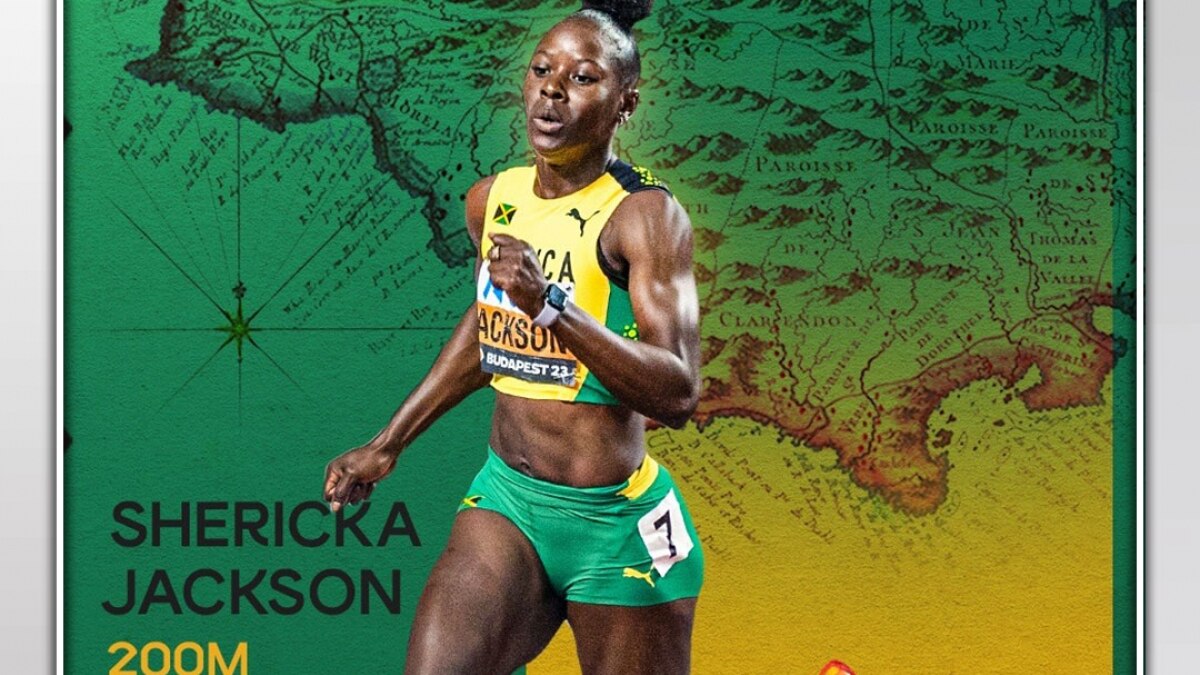 shericka jackson 200m time