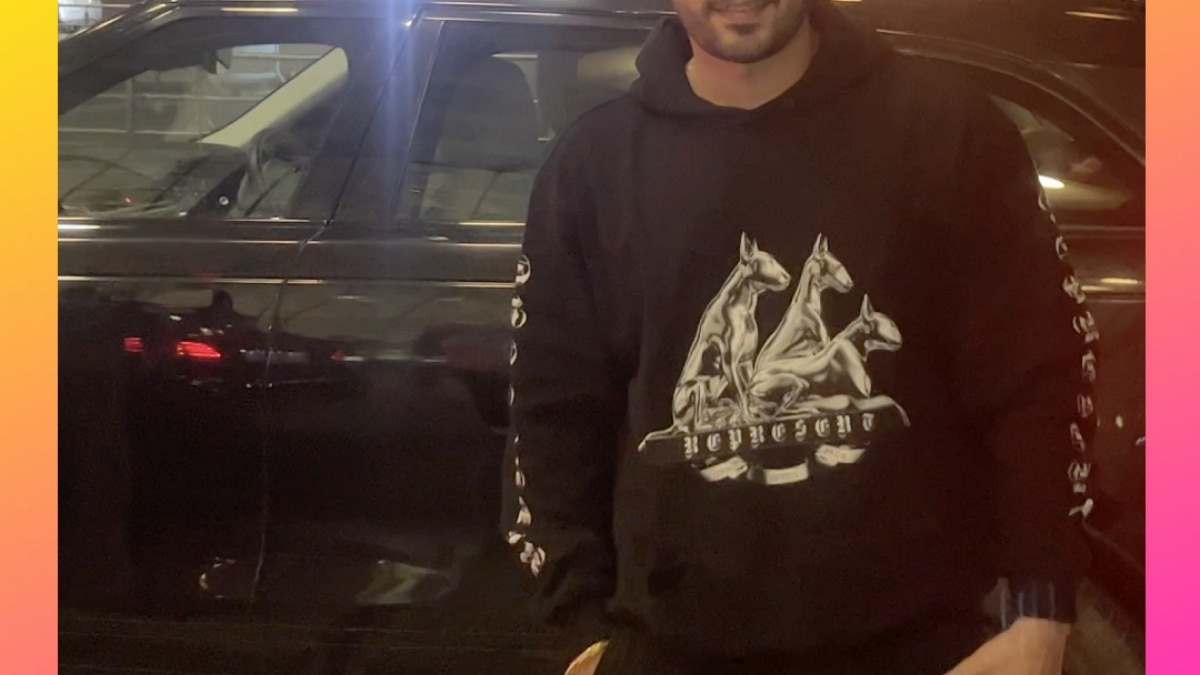 sunny singh spotted in cool look at airport 