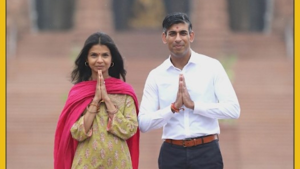 Sunak at Akshardham