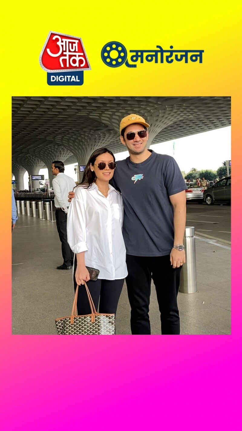 पत्नी संग स्पॉट हुए सनी के बेटे!