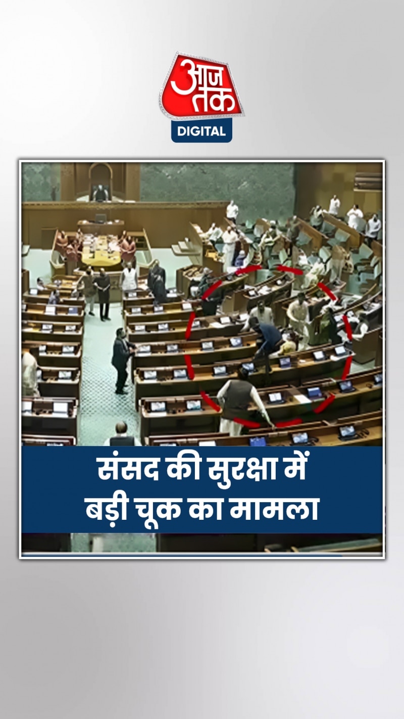 लोकसभा में कार्यवाही के दौरान दर्शक दीर्घा से कूदे दो लोग