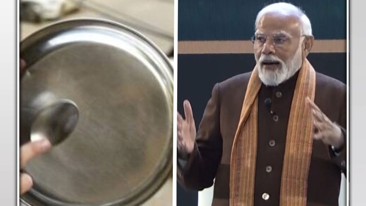 આ કારણથી કોરાના કાળમાં દરમિયાન થાળી વગાડવામાં આવી હતી, પરીક્ષા પે ચર્ચા'માં PM મોદીએ કર્યો ખુલાસો 2 For this reason, Thali was played during Kora period, PM Modi explained in 'Exam Pe charcha'.