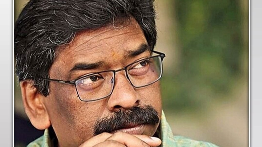 ED searchs for CM Hemant Soren