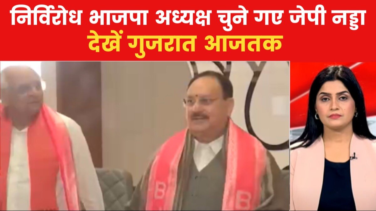  JP nadda choses as party president