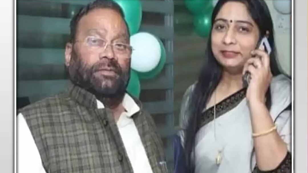 sanghmitra attacks swami prasad