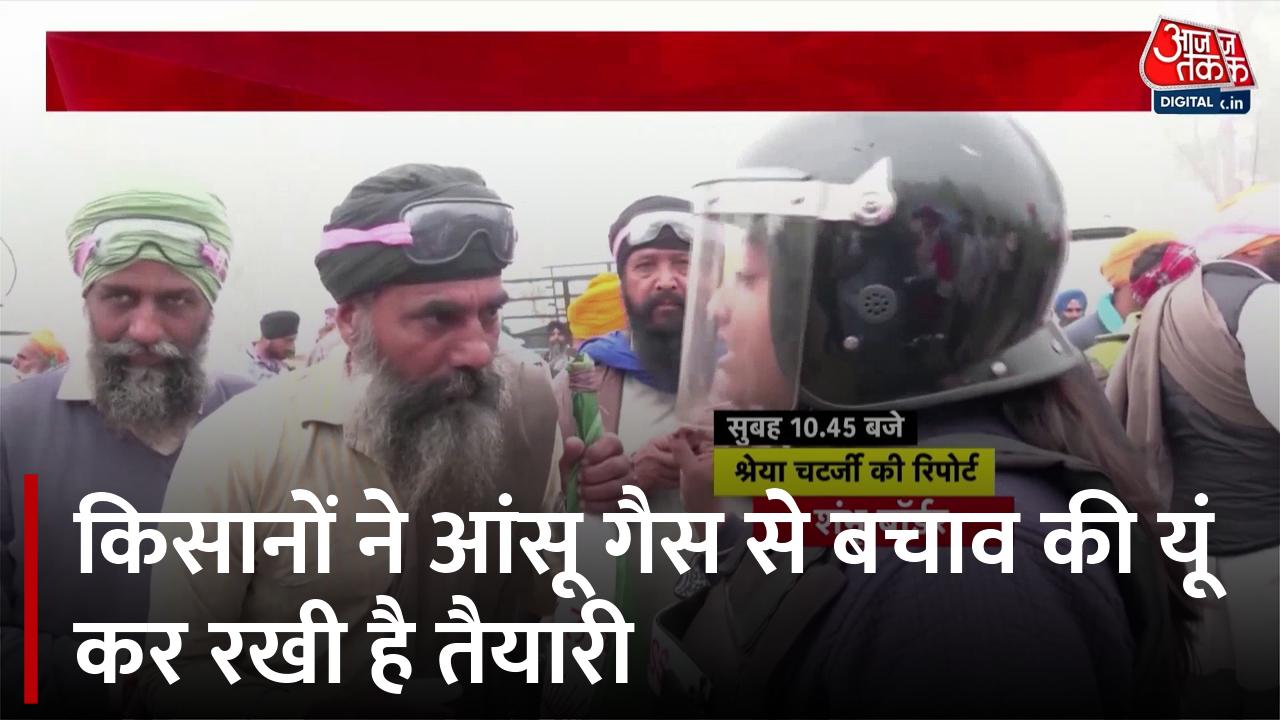 चेहरे पर टूथपेस्ट, आंखाें पर स्विमिंग वाले चश्मे! देखें इस बार कैसे तैयार हैं किसान