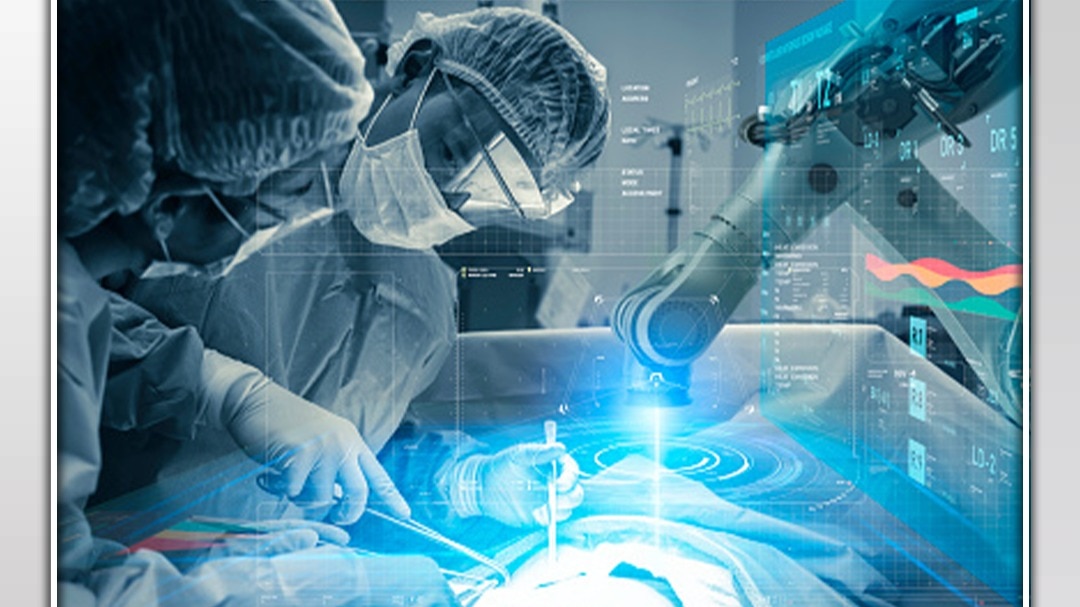 surgery of knee by robot 