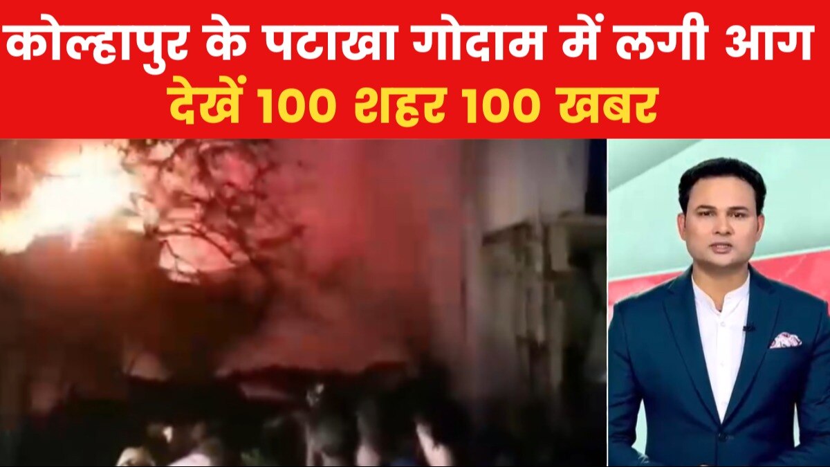 Fire breaks out in firecracker warehouse 