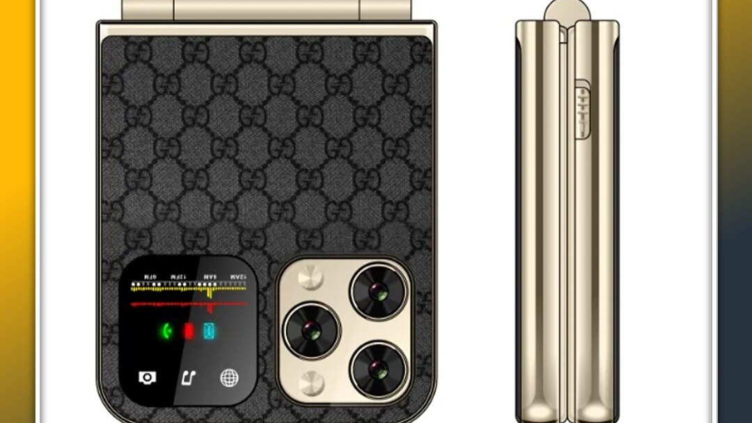 Iphone like design Foldable Phone