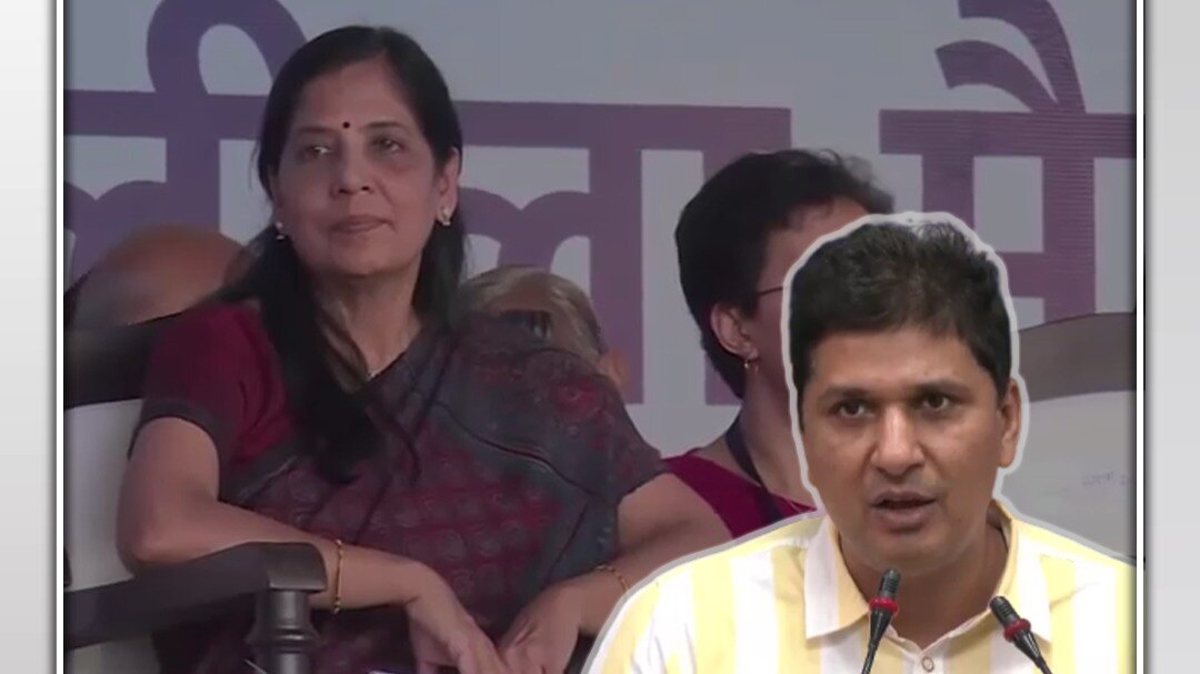 Saurabh Bharadwaj on Sunita Kejriwal