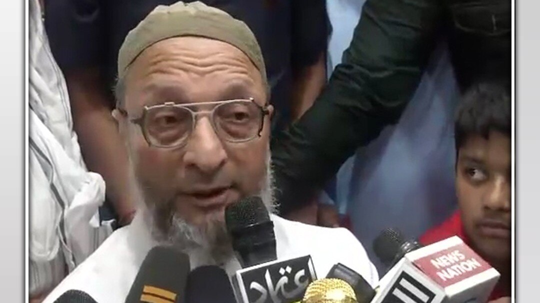 owaisi attack on congress