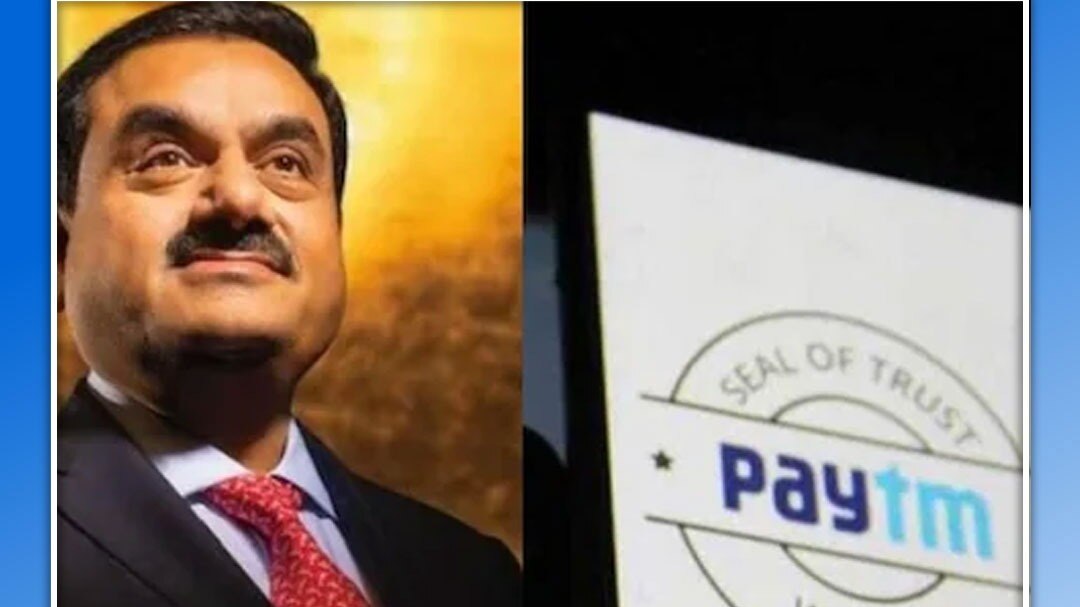 Adani and Paytm reaction