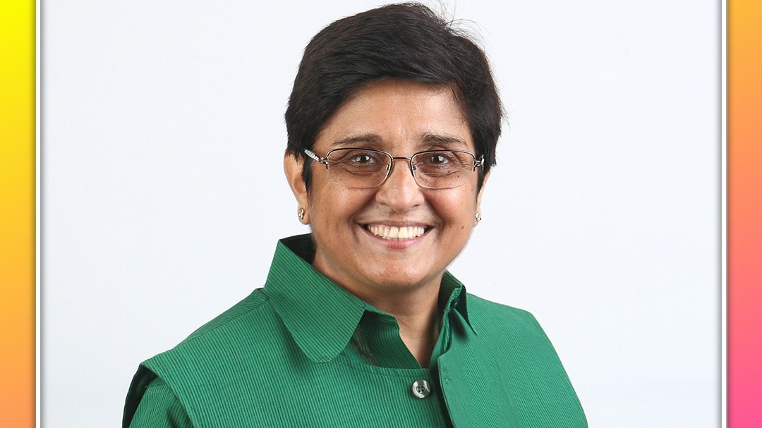 Kiran Bedi on hair style