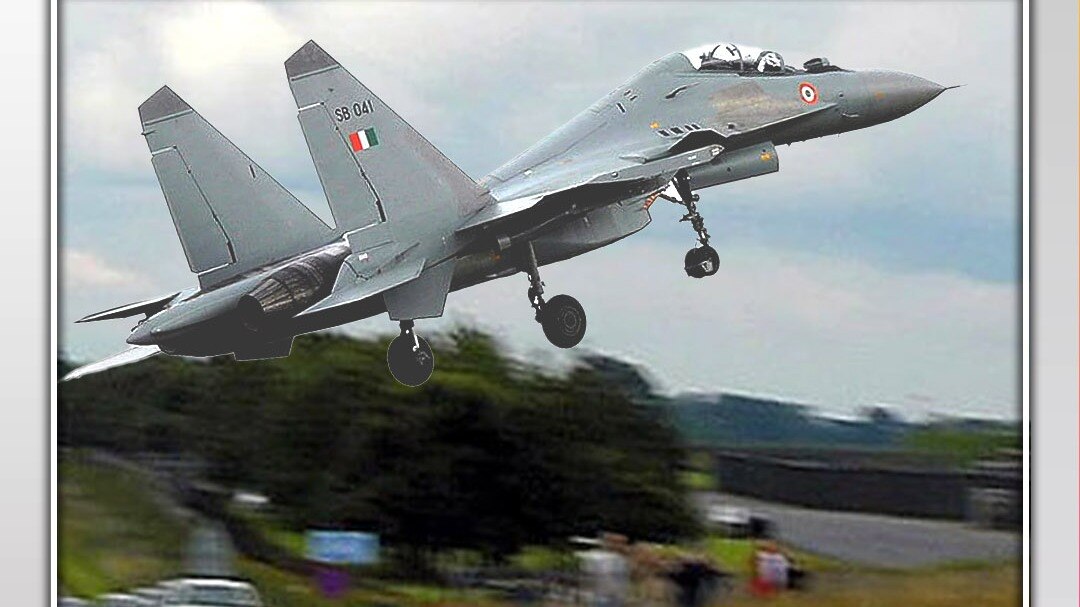 Sukhoi 30 fighter jet