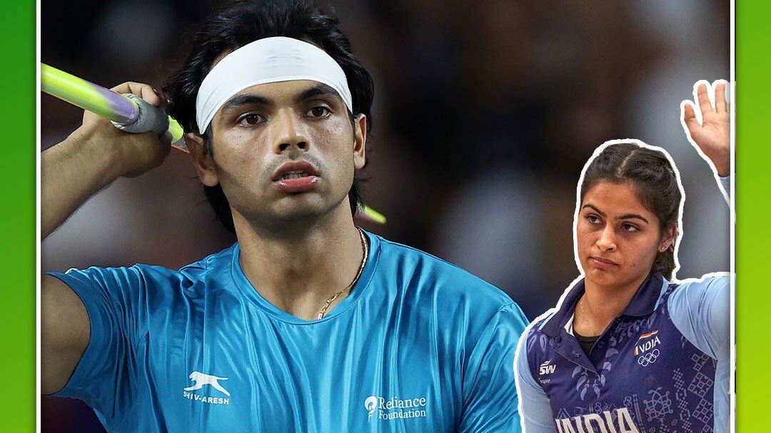 Neeraj Chopra and Manu Bhaker