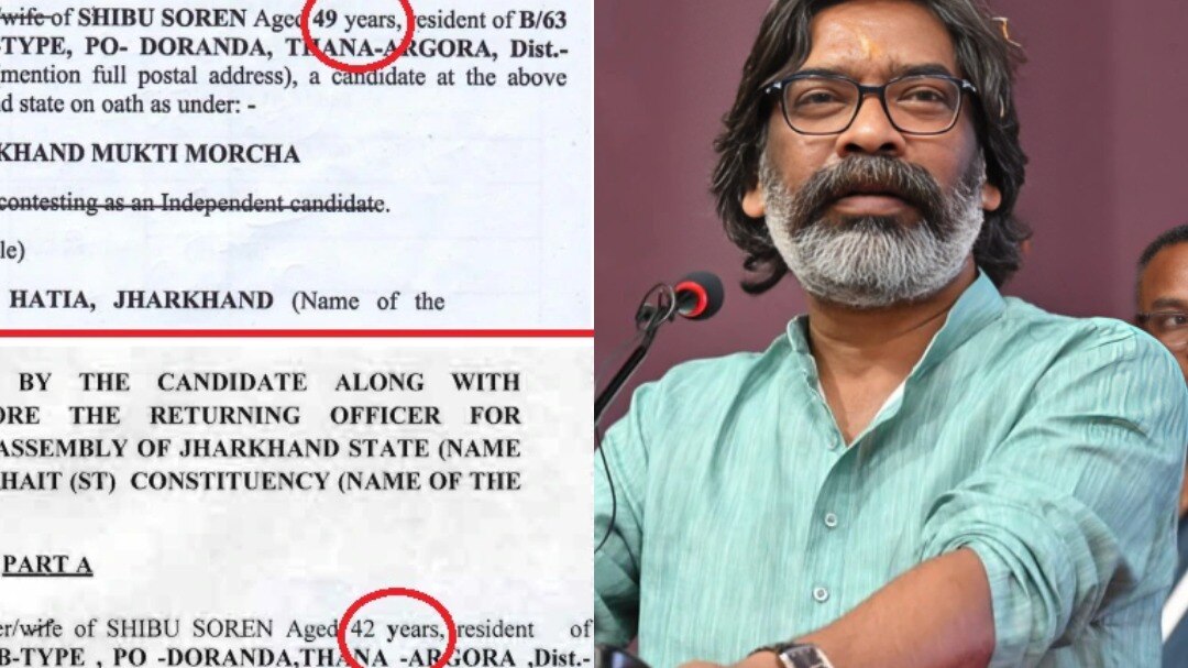 CM Hemant Soren age controversy