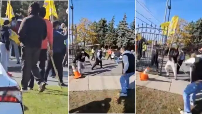 कनाडा के ब्रैम्पटन में हिंदू  मंदिर पर खालिस्तानियों का हमला, देखें दुनिया की बड़ी खबरें