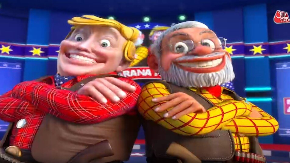 Donald Trump and PM Narendra Modi 