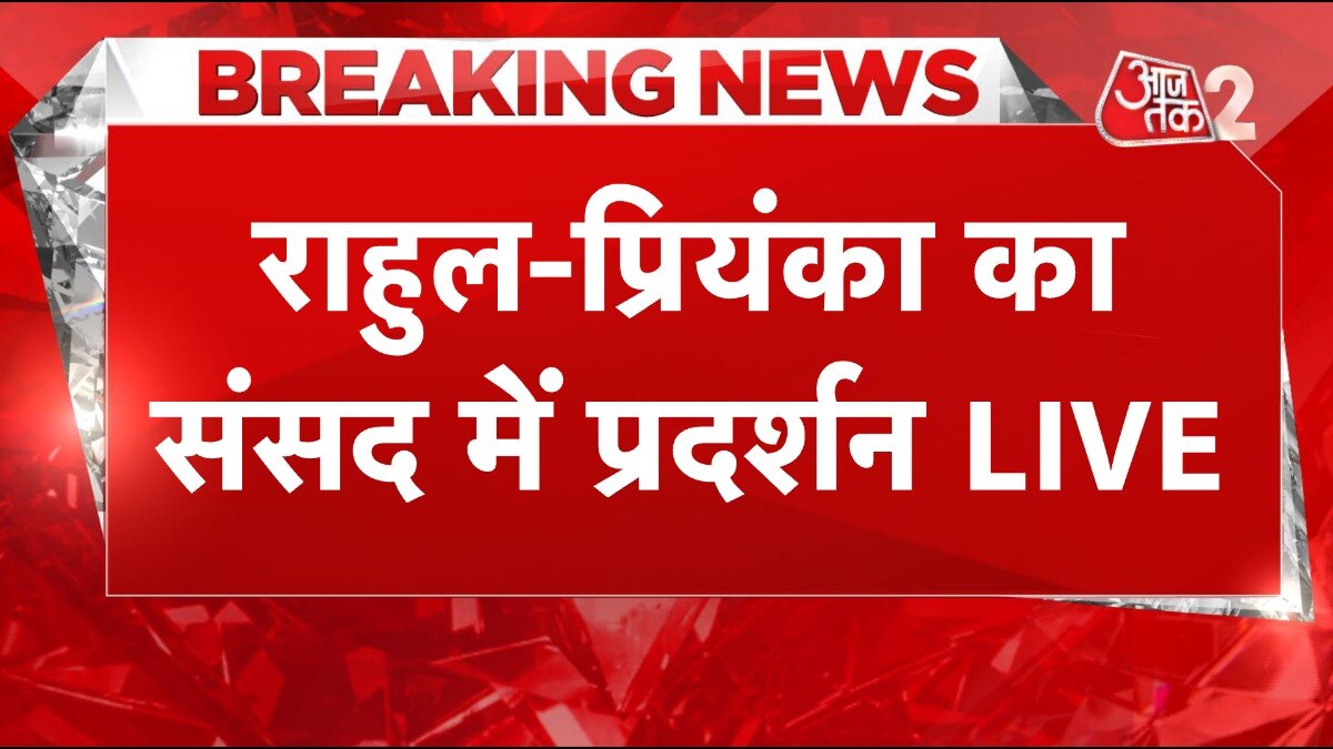संसद में राहुल-प्रियंका ने क्यों किया प्रदर्शन?